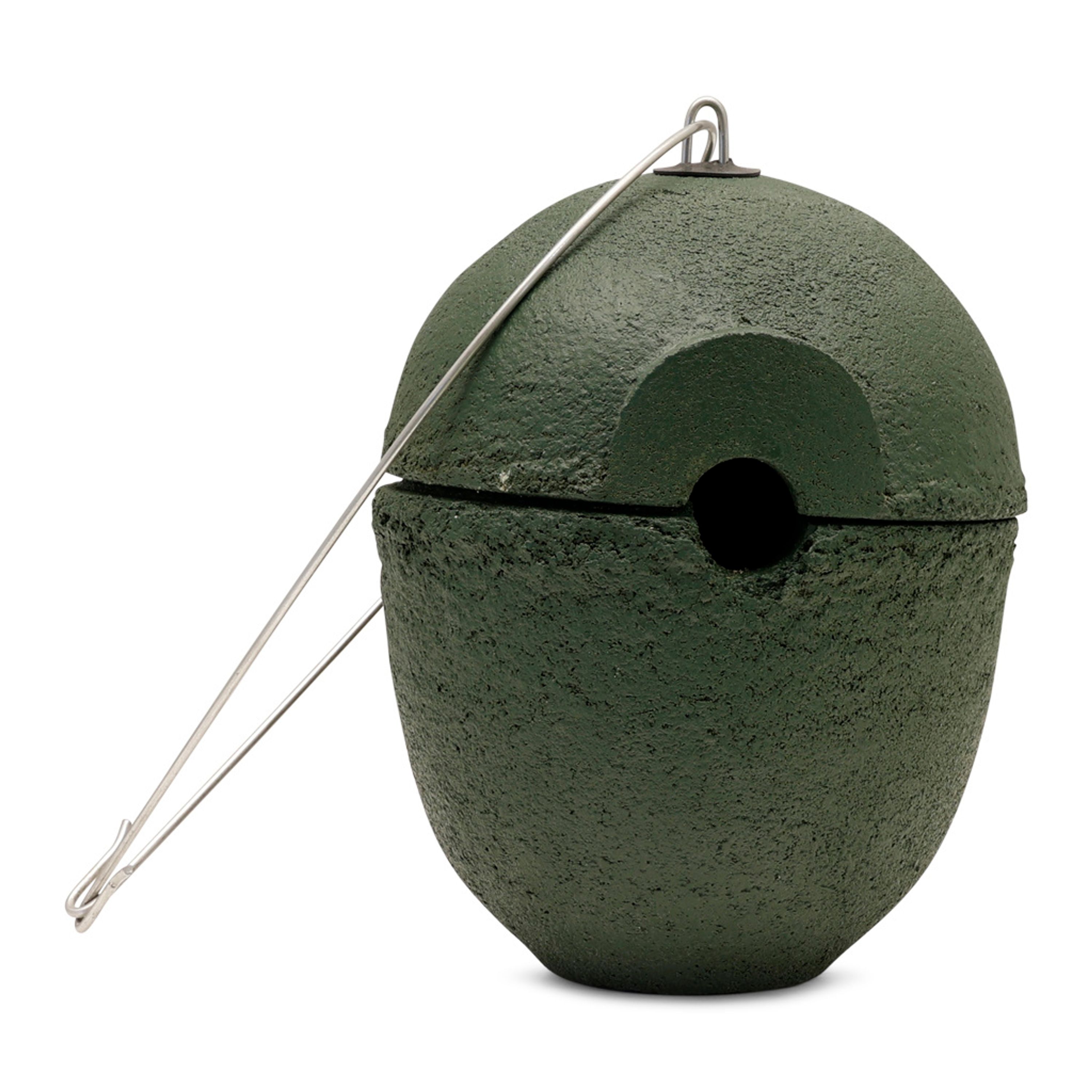 WoodStone-Nistkasten „Malaga“ 28 mm grün | Vogelhaus Holzbeton | CJ Wildlife